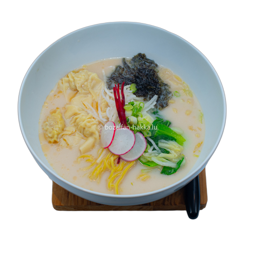 Soupe de nouilles aux wontons